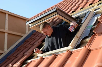 Pose de fenêtres de toit Velux à Dyé
